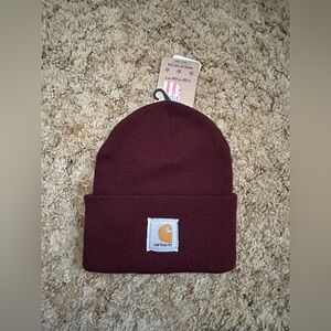 Carhartt Burgundy Wine Beanie